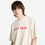 Tričko PLEASURES Wet Pain T-Shirt Cream S