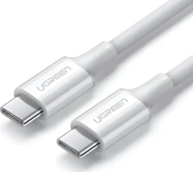 Ugreen kábel USB-C - USB-C biela / Kábel / 1 m / rýchle nabíjanie (6957303865512)