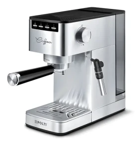 Polti Coffea P10S / Pákový kávovar / ese pody 44 mm / mletá káva / napeňovač mlieka