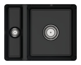 VILLEROY & BOCH VILLEROY & BOCH - Keramický drez Villeroy &amp; Boch podstavný Subway 60 XU, 675801S5, Ebony 675801S5