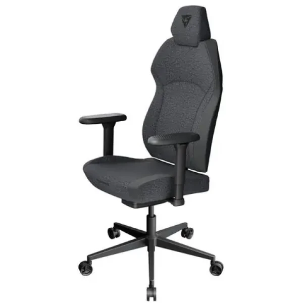ThunderX3 SOLO 360 - Loft Air tmavo šedá / herná stolička / ergonomické / pojazdové kolieska / nosnosť 125 kg (TEGC-208010Z.Z1)