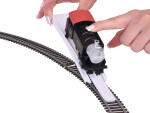 Mamido Elektrická vláčik klasická parná lokomotíva s ovládacou jednotkou H0 1:87 RC0643