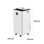 TrueLife AIR Dehumidifier DH5 Touch biela / Odvlhčovač a čistička vzduchu / 45 m2 / 12 l-deň / 2.5l nádrž (TLAIRDDH5)