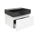 Kúpeľňová skrinka s umývadlom SAT Evolution 58x30x44, 8 cm biela mat SATEVO60WMU2B SATEVO60WMU2B