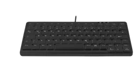 Contour Active Key Industry 4.0 Mini čierna / Klávesnica / layout DE / IP68 / nožnicové spínače / kábel USB (AK-4100-U-B/GE)