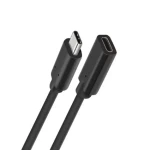 MicroConnect predlžovací kábel USB-C MF 1.5m čierna / 5000Mbit/s (USB3.1CC1.5EX)