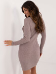 Šaty AT SK 2345 2.32 tmavo lila S/M