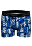 Pánske boxerky JOHN FRANK JFBDMOD119 Dollar glory Modrá