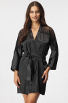 DKaren Housecoat Femi Black