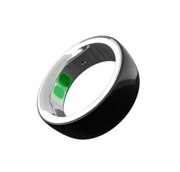 Niah Moon Ring veľ. 8 / Šikovný prsteň / BT 5.0 / G-SENSOR / 5ATM / dopredaj (NH-MOON-BK8)