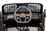 Mamido Mamido Elektrické autíčko Speed Offroad čierne | 4x45W | EVA kolesá | 12V 7Ah | EKO koža