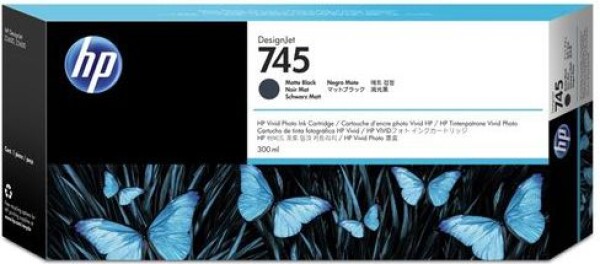 HP Wkład atramentowy Ink/745 (Matte Black) (F9K05A)