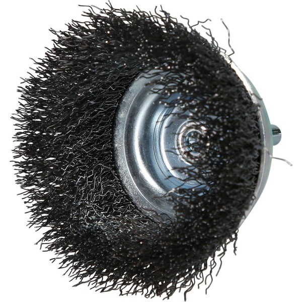 Brilliant Tools Hrnčeková kefa, Ø 75 mm s 6 mm násadou BT103106 1 ks; BT103106