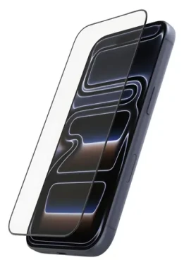 HAMA Extreme Protect iPhone 17 Pro / Ochranné sklo na displej / D3O® / 10H / čierny rám / 0,33 mm (00228557)