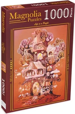 MAGNOLIA Puzzle Továreň na sladkosti