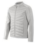 Cross hybridná bunda strieborná šedá 2XL