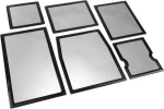 DEMCiflex Cooler Master HAF XM čierna / Súprava prachových filtrov / magnetické (DF0120)