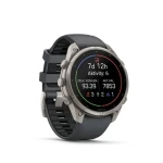 Garmin Fenix 9 Pre 47mm šedo-čierna / Chytré hodinky / GPS / 1.4 "d. displej / mapy / BT / WiFi / vodeodolné (010-04336-26)