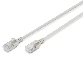 Digitus F/FTP Cat6a 7m šedá / Patch kábel / 500 MHz / 10 Gbit/s / PoE+ (DK-1632-A-070S)