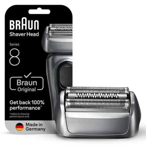 Braun CombiPack Series 8 83M strieborná / Holiaca hlava / pre strojčeky Braun Series 8 (8700216879743)
