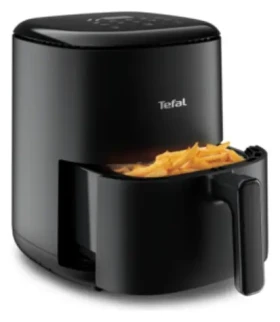 TEFAL Easy Fry Compact EY145810 čierna / Teplovzdušná fritéza / 1300 W / 3 l / pre 4 osoby (EY145810)