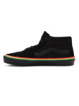 Vans Skate Grosso Mid RASTA BLACK pánske topánky - 39EUR