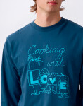 Service Works L O V E Long Sleeve Tee Midnight L
