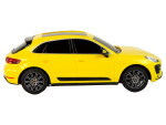 Mamido Elektrické autíčko R/C Porsche Macan Turbo 1:24 Rastar v jasne žltej farbe