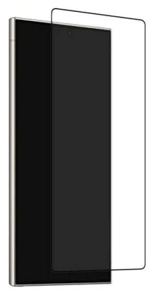Puro Frame Tempered Glass čierna / Tvrdené sklo / Samsung Galaxy S26 Ultra / s rámčekom