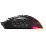 SteelSeries Aerox 9 čierna / Bezdrôtová herná myš / optická / 18000DPI / USB-A / BT / 18 tlačidiel (62618)