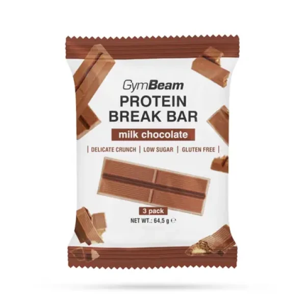 Proteín Break Bar 3pack - GymBeam (64,5 g) (77953-10-64,5g-01)