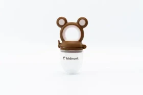 Kidnort Tannleke Kŕmiaci cumlík a hryzátko hnedý (KID000040)