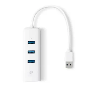 TP-LINK UE330 / Gigabit Ethernet Adaptér / 1x RJ45 / 1x USB 3.0 / 3x USB Hub (UE330)
