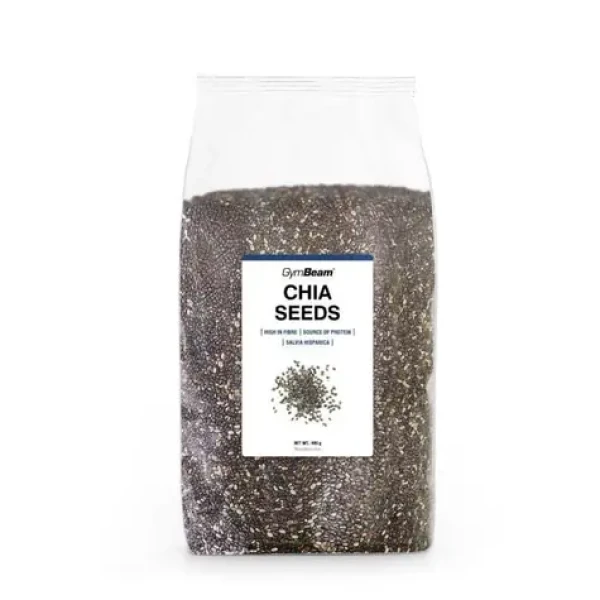 Chia semienka - GymBeam (bez príchuti, 400 g) (5383-2-500g)