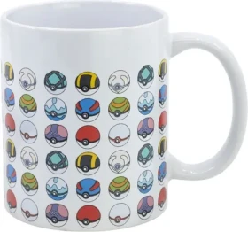 STOR Hrnček keramický 325 ml Pokeballs (10223)
