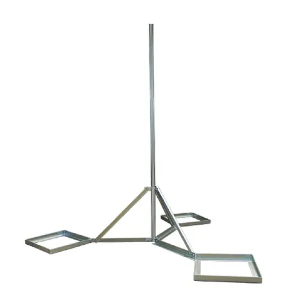 OEM Trojnožka 1,2 m / Anténny stojan / rúrka 48 mm / výška 1200 mm / galvanický zinok (PT12D50)
