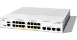 Cisco Catalyst C1300-16P- 4X / Switch / 16x GbE RJ-45 PoE+ / 4X SFP+ / PoE 120W / Fanless (C1300-16P-4X)
