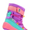 Affenzahn Snow Boot Vegan Purple/Yellow Owl zimné barefoot topánky 27 EUR
