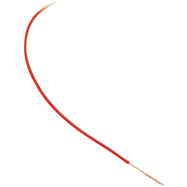 BKL Electronic 1501046 opletenie / lanko, LiY, 1 x 0.25 mm², biela, 100 m; 1501046