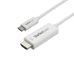 StarTech kábel USB-C na HDMI biela / 4K 60Hz / HBR2 / 1m (CDP2HD1MWNL)