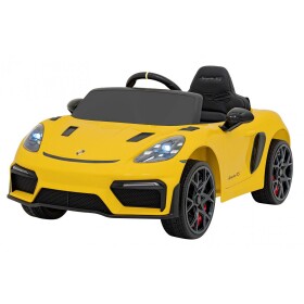 Mamido Elektrické autíčko Porsche Spyder RS ​​718 žlté