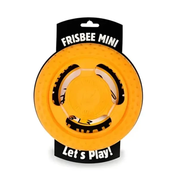 KIWI WALKER Lietajúci disk (frisbee) Mini oranžová, 16 cm / TPR pena / plávajúce (TPR-823)