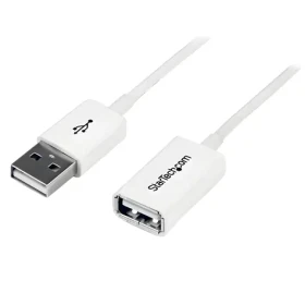 StarTech Predlžovací kábel USB-A biela / Predlžovací kábel / USB-A - USB-A / 480 Mbit/s / 3 m (USBEXTPAA3MW)