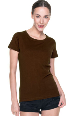 Dámske tričko 22160-3XL TMAVĚ BRONZOVÁ 3xl
