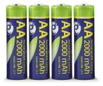 Nabíjacie batérie AA 2000mAh / Ceruzkové batérie / Ni-MH / 4 ks / v blistri (EG-BA-AA20R4-01)