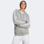 Dámske tričko 3 Stripes Full-Zip R HD W I9917 - Adidas XS