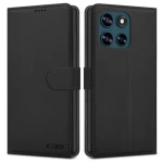 Tech-Protect Wallet Case čierna / Puzdro / Motorola Moto G57 Power, G67 Power / Peňaženkové