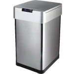 Lamart LT8127 strieborná / Bezdotykový odpadkový kôš / 30 l / senzor pohybu / USB-C napájanie / nerez, plast
