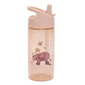 PETIT MONKEY Detská fľaša Humming Bear Linen 380 ml