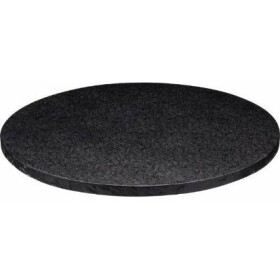 Podložka pod tortu čierna, Ø 30 cm - Decora